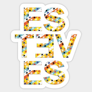 Esteves, name, surname, typography Sticker